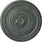 Ekena Millwork Pearl Ceiling Medallion (Fits Canopies up to 1 7/8"), 26 1/4"OD x 1 1/2"P, Athenian Green Crackle CM26PEAGC - alternate 1